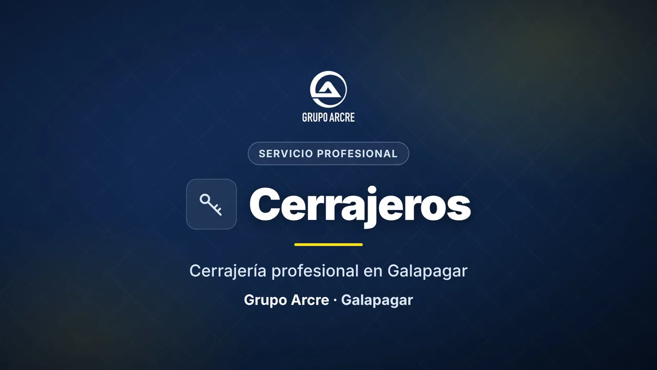 Cerrajería profesional en Galapagar